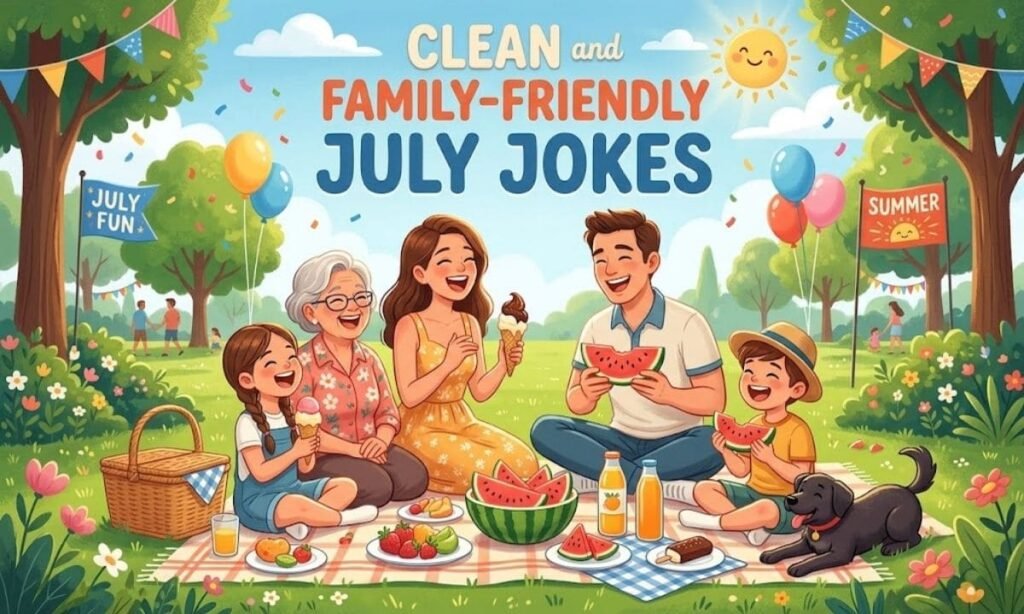 Clean and Family-Friendly July Jokes