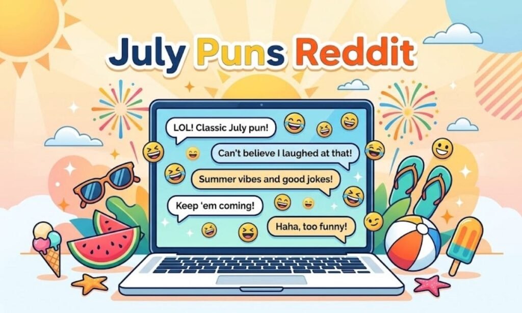 July Puns Reddit