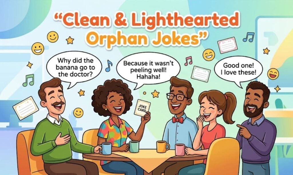 Clean & Lighthearted Orphan Jokes