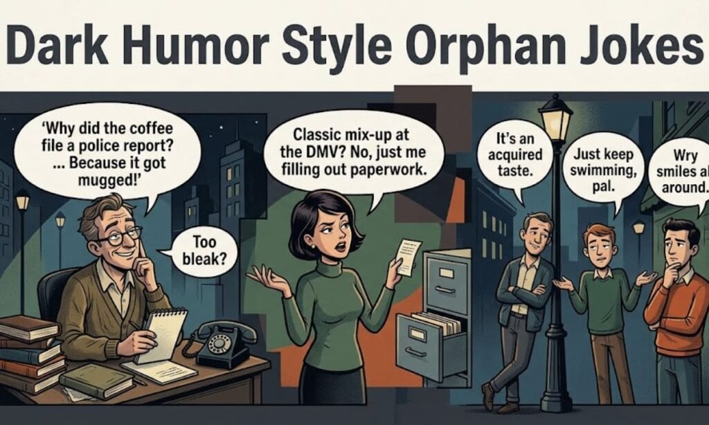 Dark Humor Style Orphan Jokes